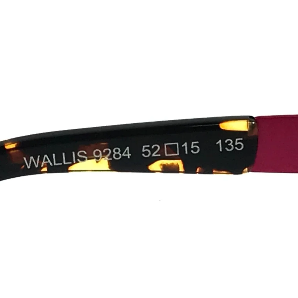 BOZ Eyeglasses Frames WALLIS 9284 Brown Fuchsia Cat Eye Full Rim 52-15-135